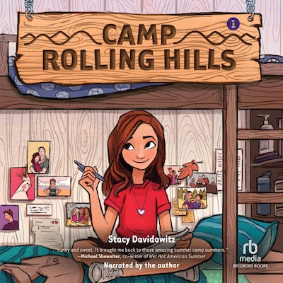 Camp Rolling Hills – omslag til lydbogen af Stacy Davidowitz