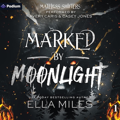 Marked by Moonlight – omslag til lydbogen af Ella Miles