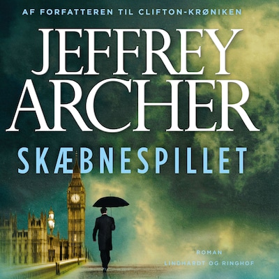 Skæbnespillet – omslag til lydbogen af Jeffrey Archer
