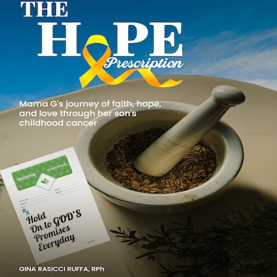 The Hope Prescription – omslag till ljudboken av Gina Rasicci Ruffa RPH