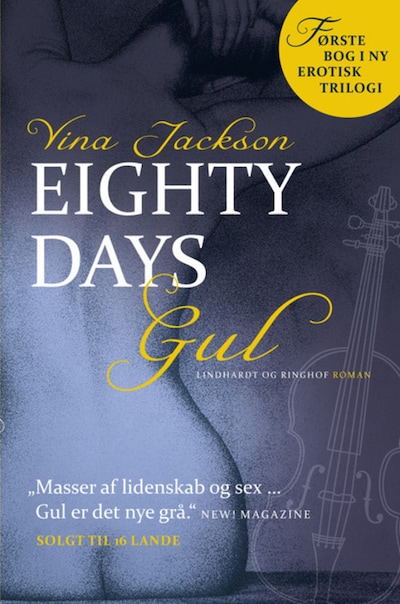 Eighty Days – Gul – omslag til lydbogen af Vina Jackson