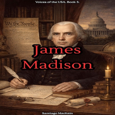 James Madison – omslag til lydbogen af Santiago Machain