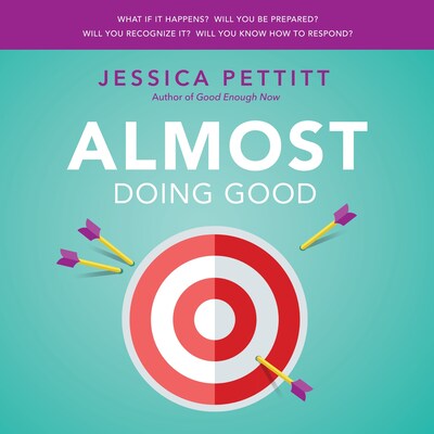 Almost Doing Good – omslag til lydbogen af Jessica Pettitt