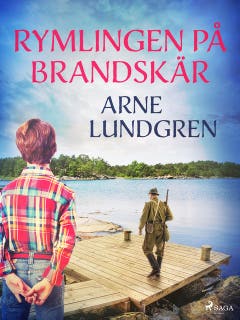 Rymlingen på Brandskär – omslag till ljudboken av Arne Lundgren