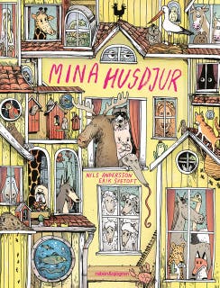 Mina husdjur – omslag till ljudboken av Erik Svetoft,Nils Andersson