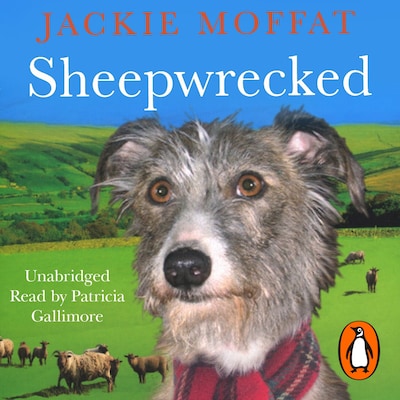 Sheepwrecked – omslag til lydbogen af Jackie Ellis