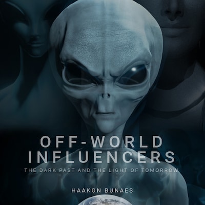 Off-World Influencers – omslag til lydbogen af Mr Haakon Bunaes