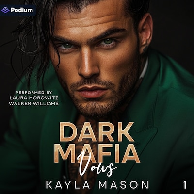 Dark Mafia Vows – omslag til lydbogen af Kayla Mason