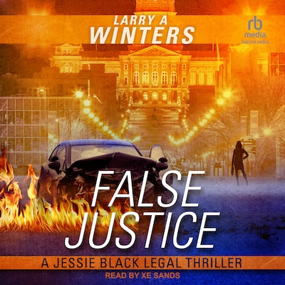 False Justice – omslag til lydbogen af Larry A. Winters