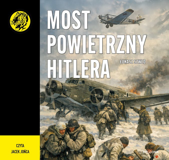 Most powietrzny Hitlera – okładka audiobooka, autor Łukasz Szwed