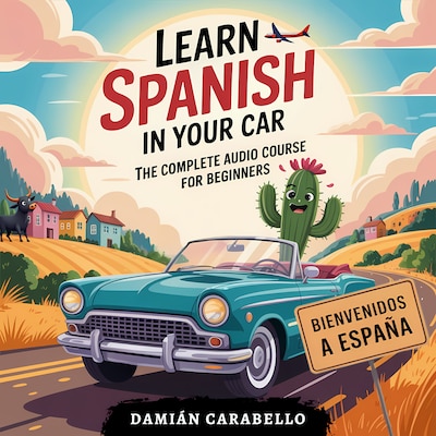 Learn Spanish in Your Car: The Complete Audio Course for Beginners – omslag til lydbogen af Damián Carabello