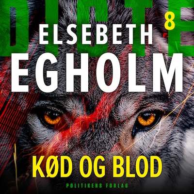 Kød og blod – omslag til lydbogen af Elsebeth Egholm