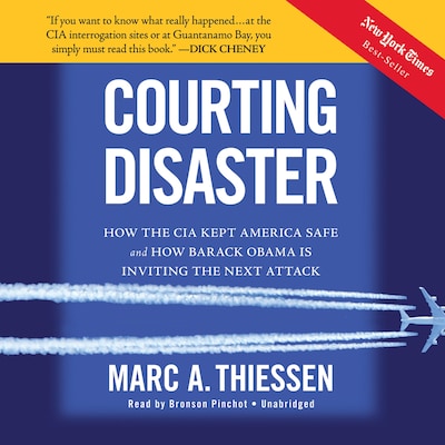 Courting Disaster – omslag til lydbogen af Marc A. Thiessen