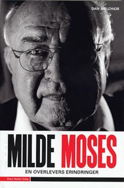 Milde Moses - En overlevers erindringer – omslag til lydbogen af Dan Melchior