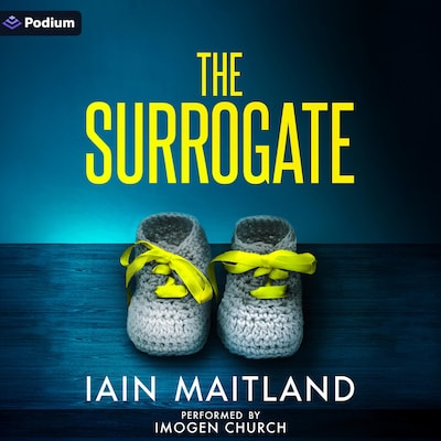 The Surrogate – omslag til lydbogen af Iain Maitland