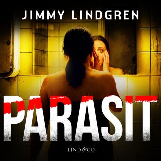 Parasit – omslag till ljudboken av Jimmy Lindgren