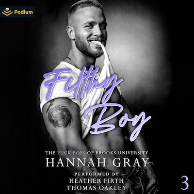 Filthy Boy – omslag til lydbogen af Hannah Gray