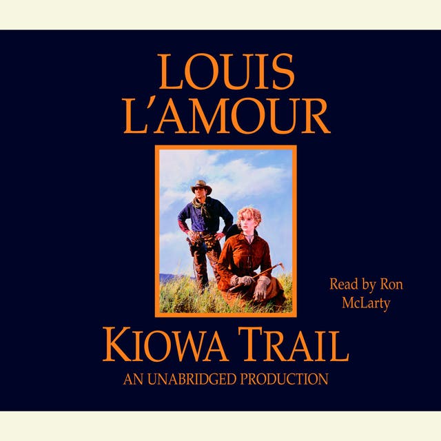 Kiowa Trail – omslag til lydbogen af Louis L Amour
