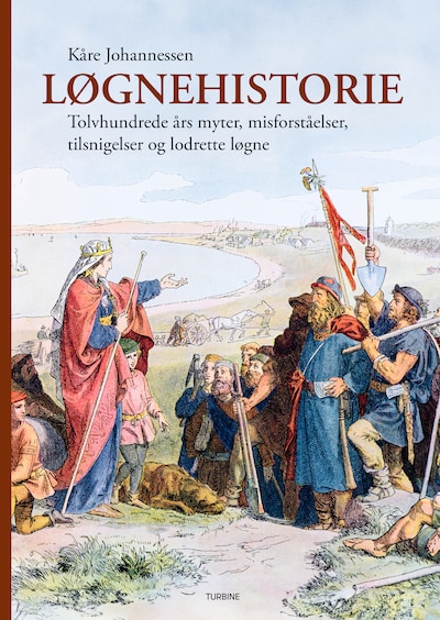 Løgnehistorie – omslag til lydbogen af Kåre Johannessen