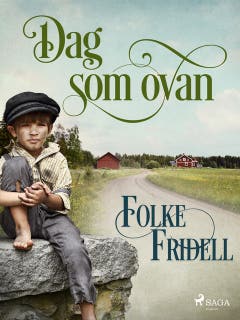 Dag som ovan – omslag till ljudboken av Folke Fridell