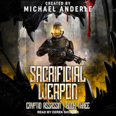 Sacrificial Weapon – omslag til lydbogen af Michael Anderle