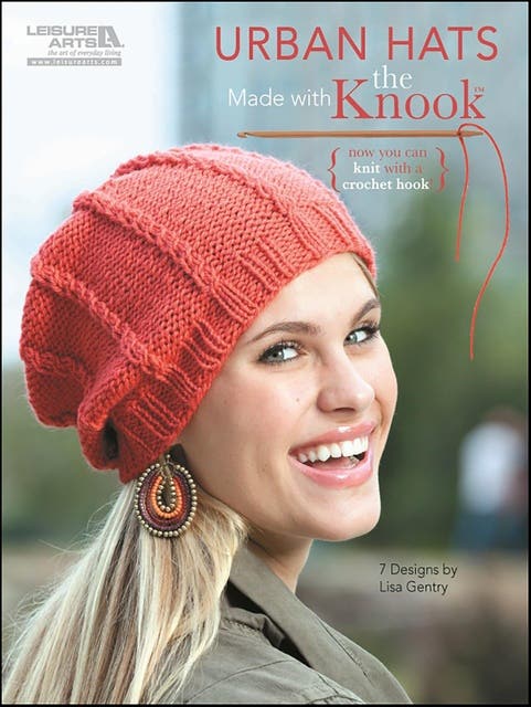 Urban Hats Made With The Knook Knit – omslag til lydbogen af Lisa Gentry