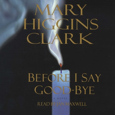 Before I Say Good-Bye – omslag til lydbogen af Mary Higgins Clark