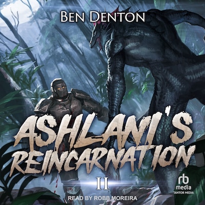 Ashlani's Reincarnation – omslag til lydbogen af Ben Denton