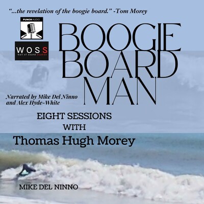 Boogie Board Man – omslag til lydbogen af Mike Del Ninno