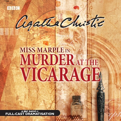 Murder At The Vicarage – omslag til lydbogen af Agatha Christie