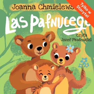Las Pafnucego – okładka audiobooka, autor Joanna Chmielewska