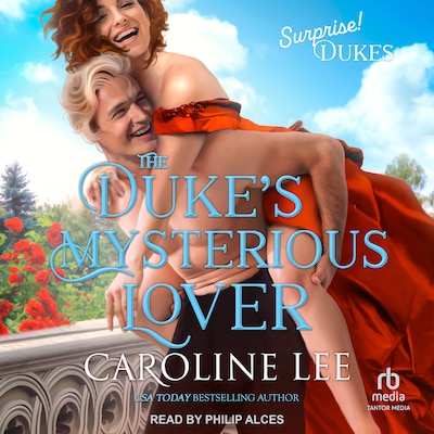 The Duke’s Mysterious Lover – omslag til lydbogen af Caroline Lee