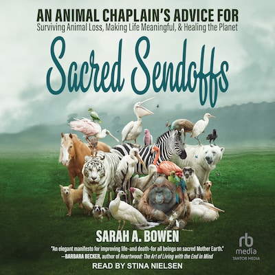 Sacred Sendoffs – omslag til lydbogen af Sarah A. Bowen