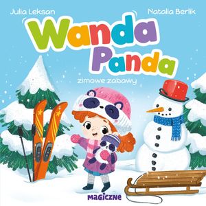 Wanda Panda. Zimowe zabawy – okładka audiobooka, autor Julia Leksan