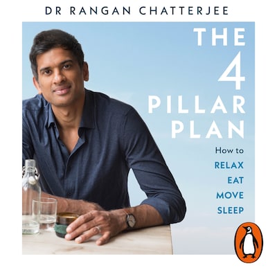 The 4 Pillar Plan – omslag til lydbogen af Rangan Chatterjee