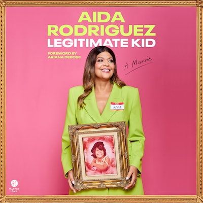Legitimate Kid – omslag van het luisterboek van Aida Rodriguez