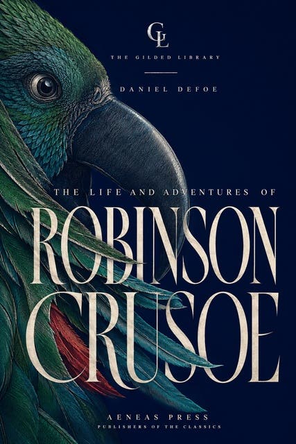 The Life and Adventures of Robinson Crusoe: The Illustrated Gift Edition – omslag til lydbogen af Daniel Defoe