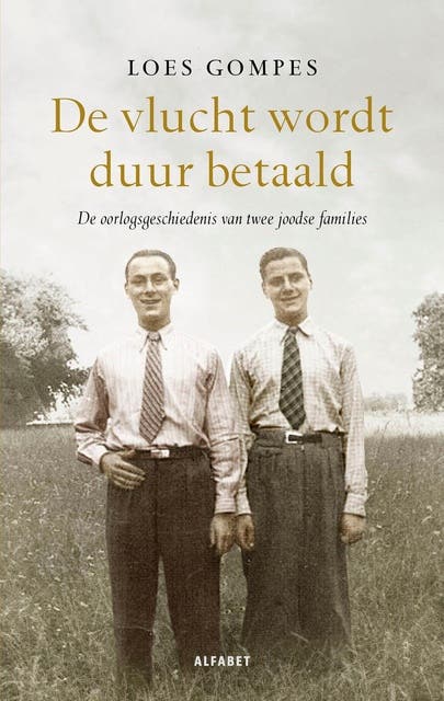 De vlucht wordt duur betaald: De oorlogsgeschiedenis van twee joodse families – omslag van het luisterboek van Loes Gompes