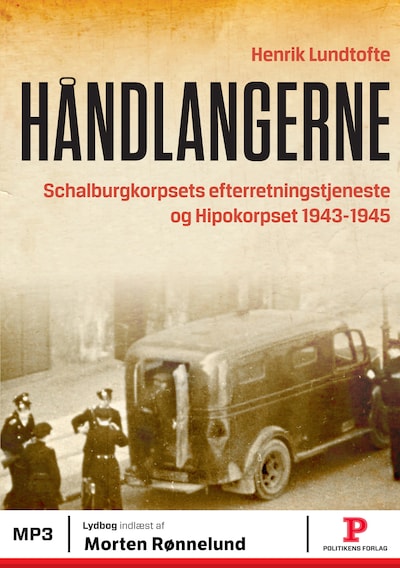 Håndlangerne – omslag til lydbogen af Henrik Lundtofte