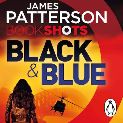 Black & Blue – omslag til lydbogen af James Patterson, Candice Fox