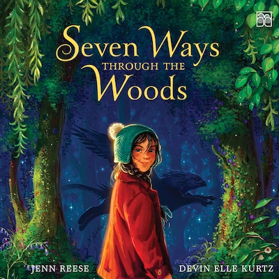 Seven Ways Through the Woods – omslag til lydbogen af Jenn Reese