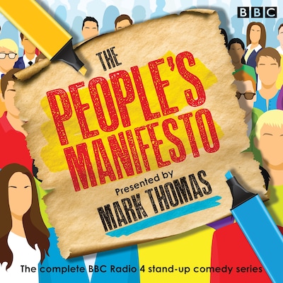 The People’s Manifesto – omslag til lydbogen af Mark Thomas