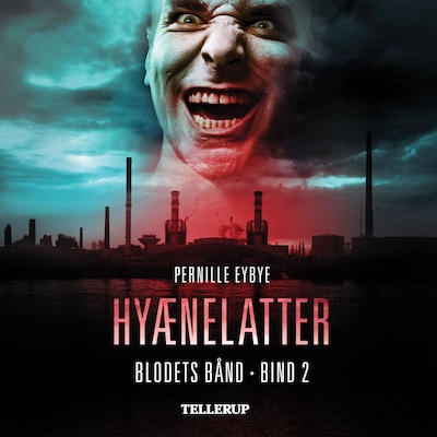 Blodets bånd #2: Hyænelatter – omslag til lydbogen af Pernille Eybye