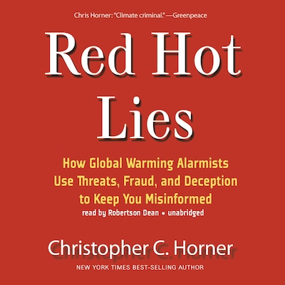 Red Hot Lies – omslag til lydbogen af Christopher C. Horner
