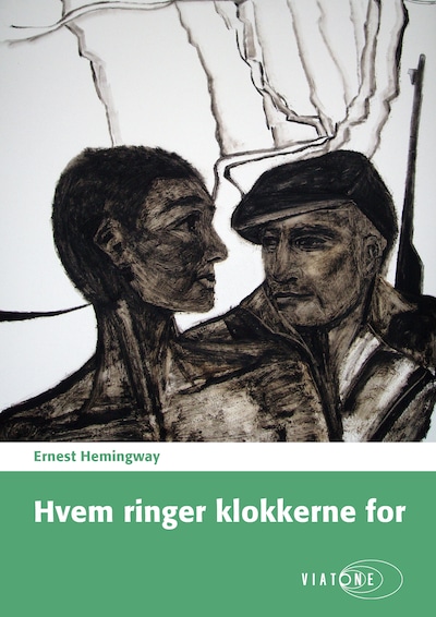 Hvem ringer klokkerne for – omslag til lydbogen af Ernest Hemingway