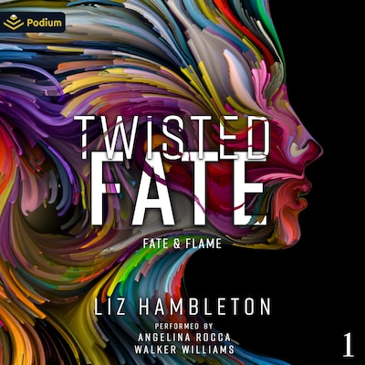Twisted Fate – omslag til lydbogen af Liz Hambleton