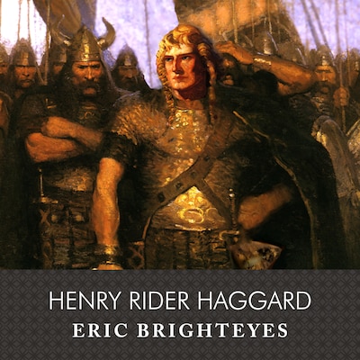 Eric Brighteyes, with eBook – omslag til lydbogen af Henry Rider Haggard