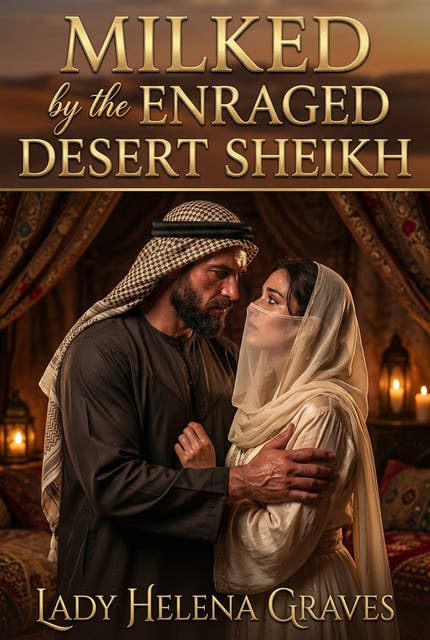 Milked By The Enraged Desert Sheikh: Historical Sheikh Romance – omslag til lydbogen af Lady Helena Graves