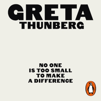 No One Is Too Small to Make a Difference – omslag til lydbogen af Greta Thunberg