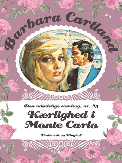 Kærlighed i Monte Carlo – omslag til lydbogen af Barbara Cartland